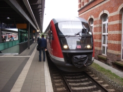 Desiro im Rostocker Hauptbahnhof
