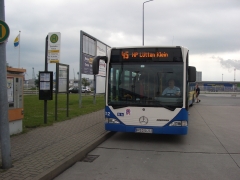 Bus im Übersehhafen